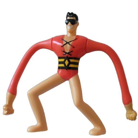 DC COMICS Plastic Elastic Man McDonalds Justice League Action Figure Cake Topper - Picture 10 of 12